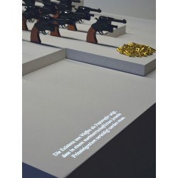 Projecteur texte lumineux d'information pour musée et exposition