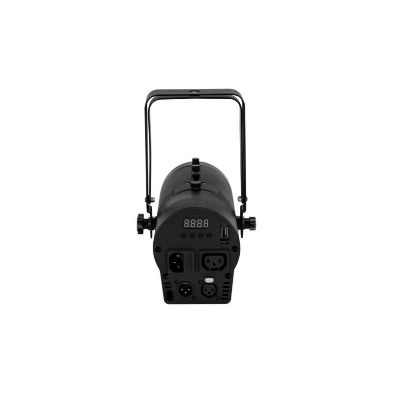 Projecteur logo rotatif à LED avec zoom intégré pour projection de gobo