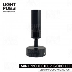 Mini projecteur gobo LED