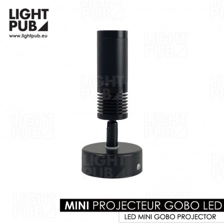 Mini projecteur gobo LED miniature